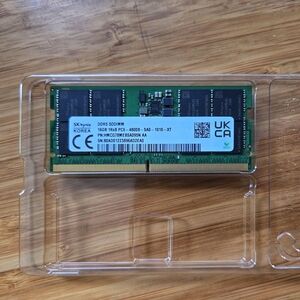 Green DDR5 SO-DIMM 16GB RAM